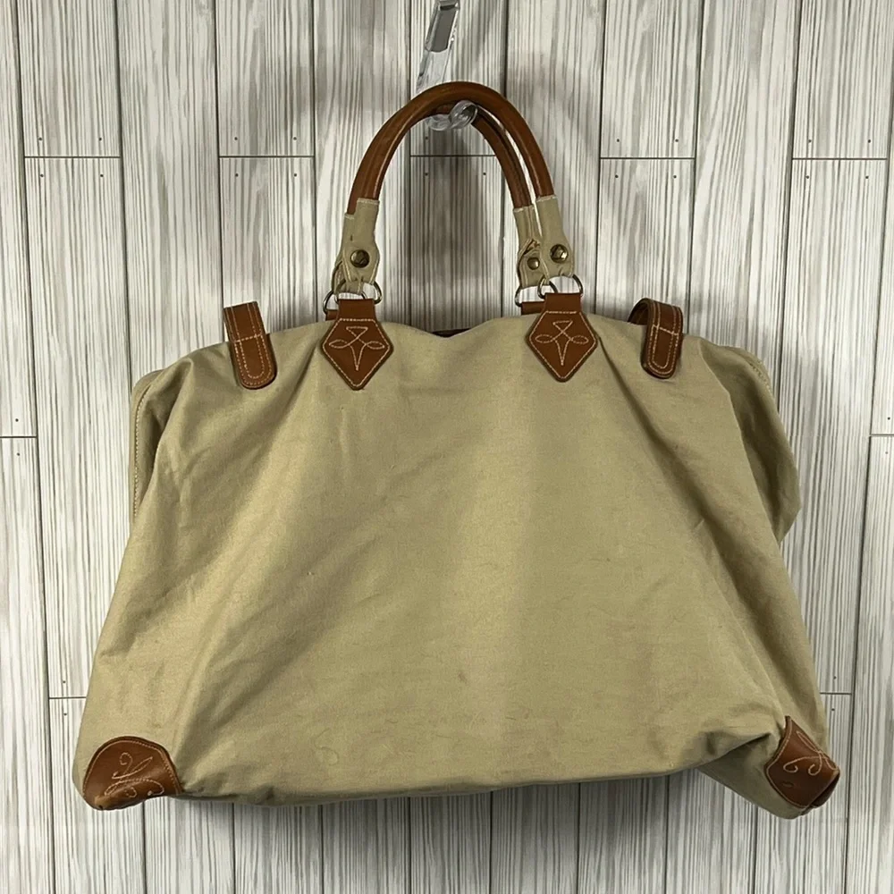 Vintage Liz Claiborne Hard Closure Travel Duffle